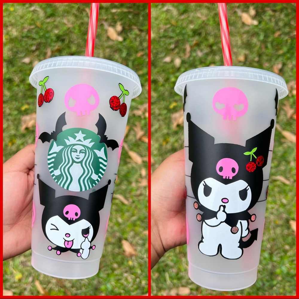 KUROMI CHERRY 🍒 INSPIRED STARBUCKS CUP